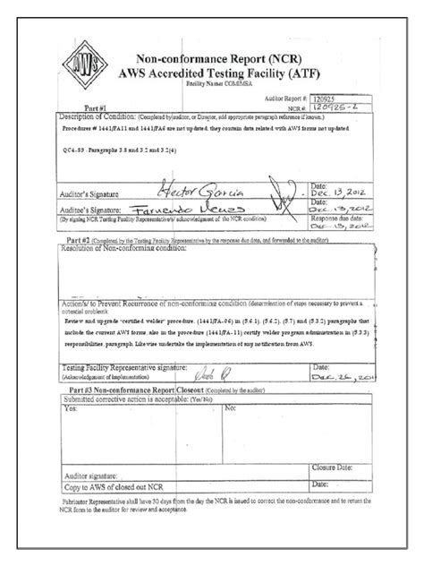ATF Facility Accreditation .